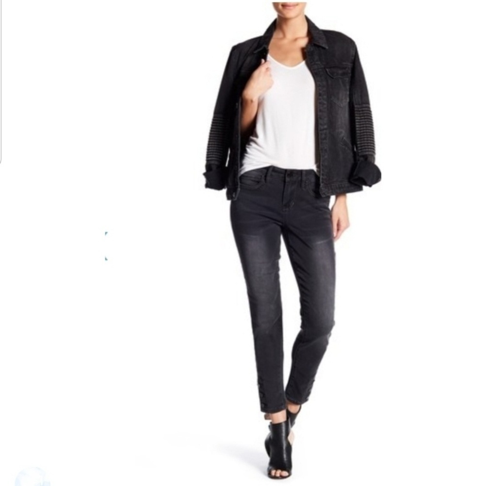 Seven7 Button Cuff Jegging size 16